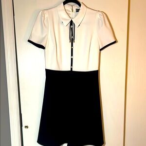 KARL LAGERFELD- black and white dress